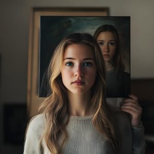 Picture of a girl with personality disorder